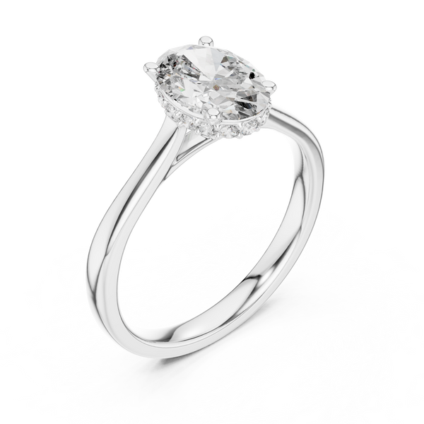 Glowing Lab grown diamond Ring style
