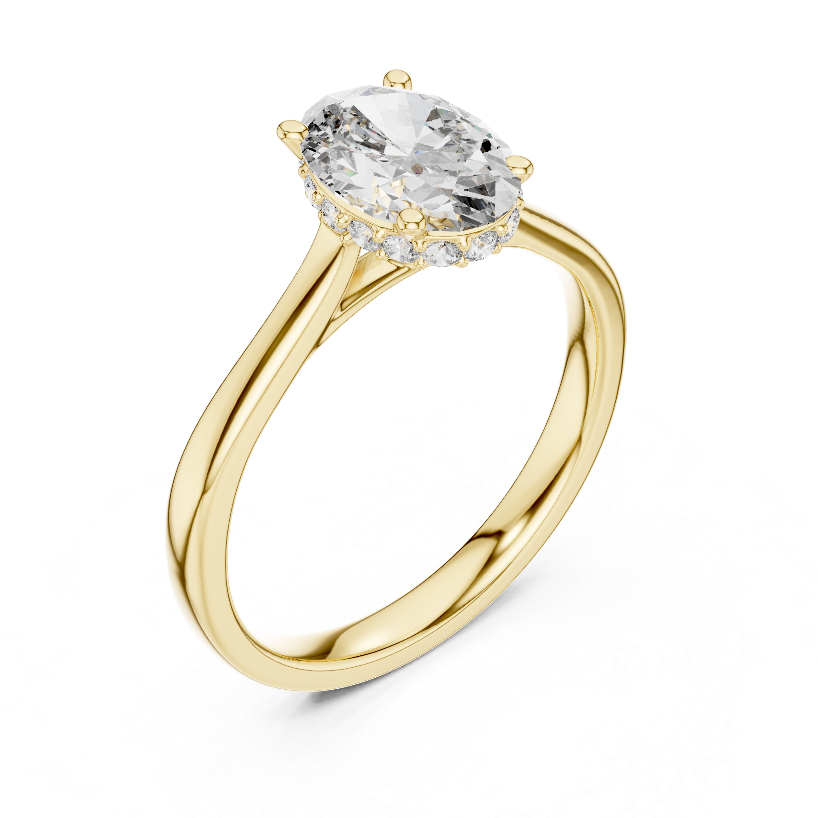 Glowing Lab grown diamond Ring style