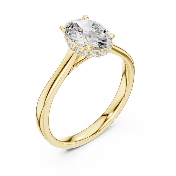 Glowing Lab grown diamond Ring style