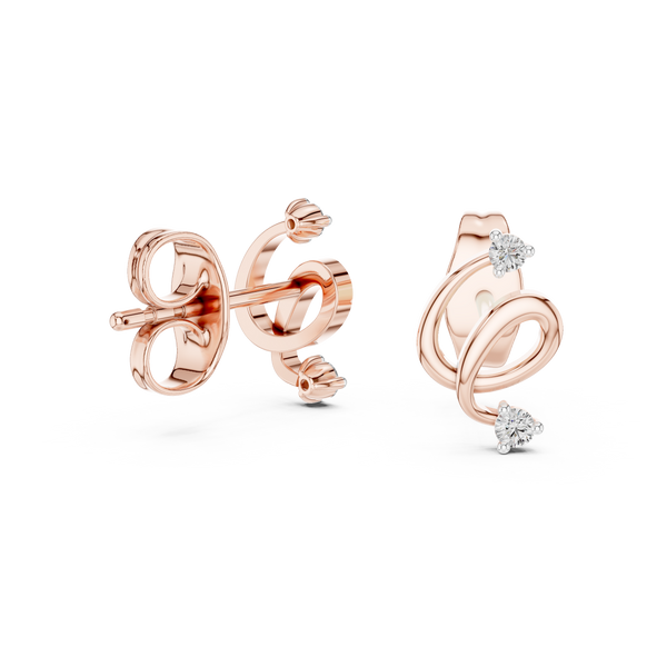 Pristine Lab grown diamond Earrings set