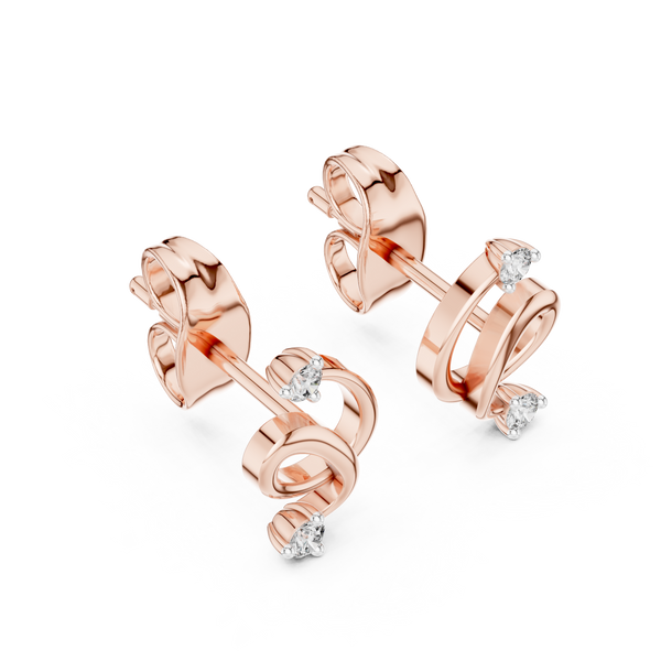 Pristine Lab grown diamond Earrings set