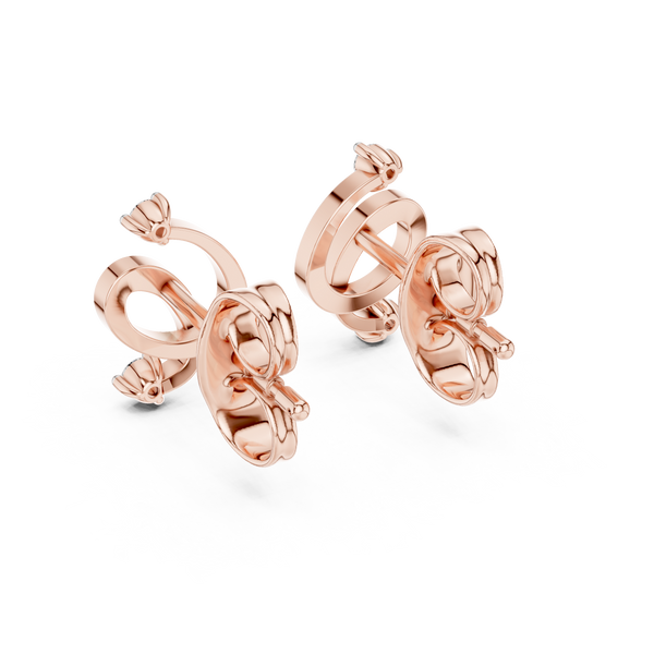 Pristine Lab grown diamond Earrings set