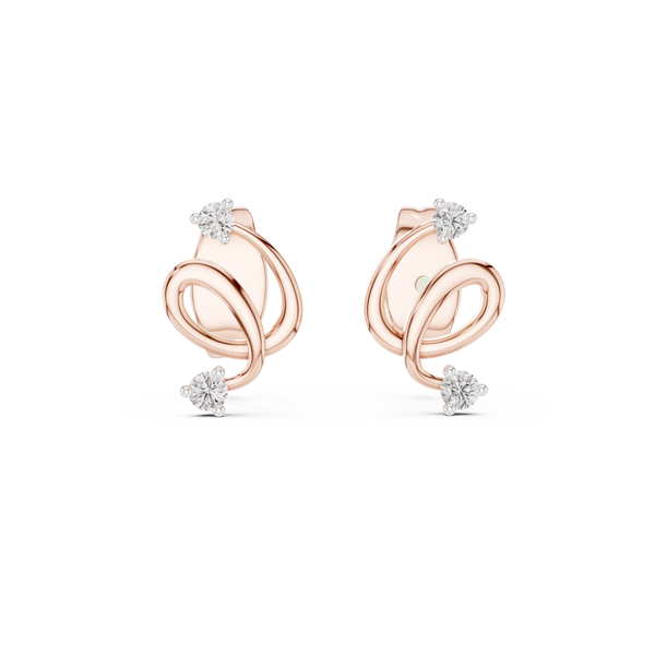 Pristine Lab grown diamond Earrings set