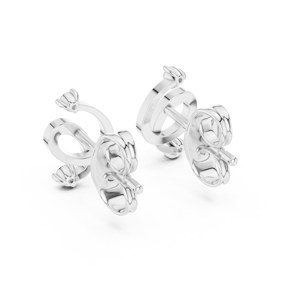 Pristine Lab grown diamond Earrings set