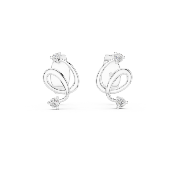 Pristine Lab grown diamond Earrings set