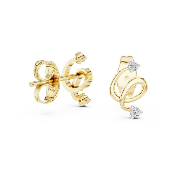Pristine Lab grown diamond Earrings set