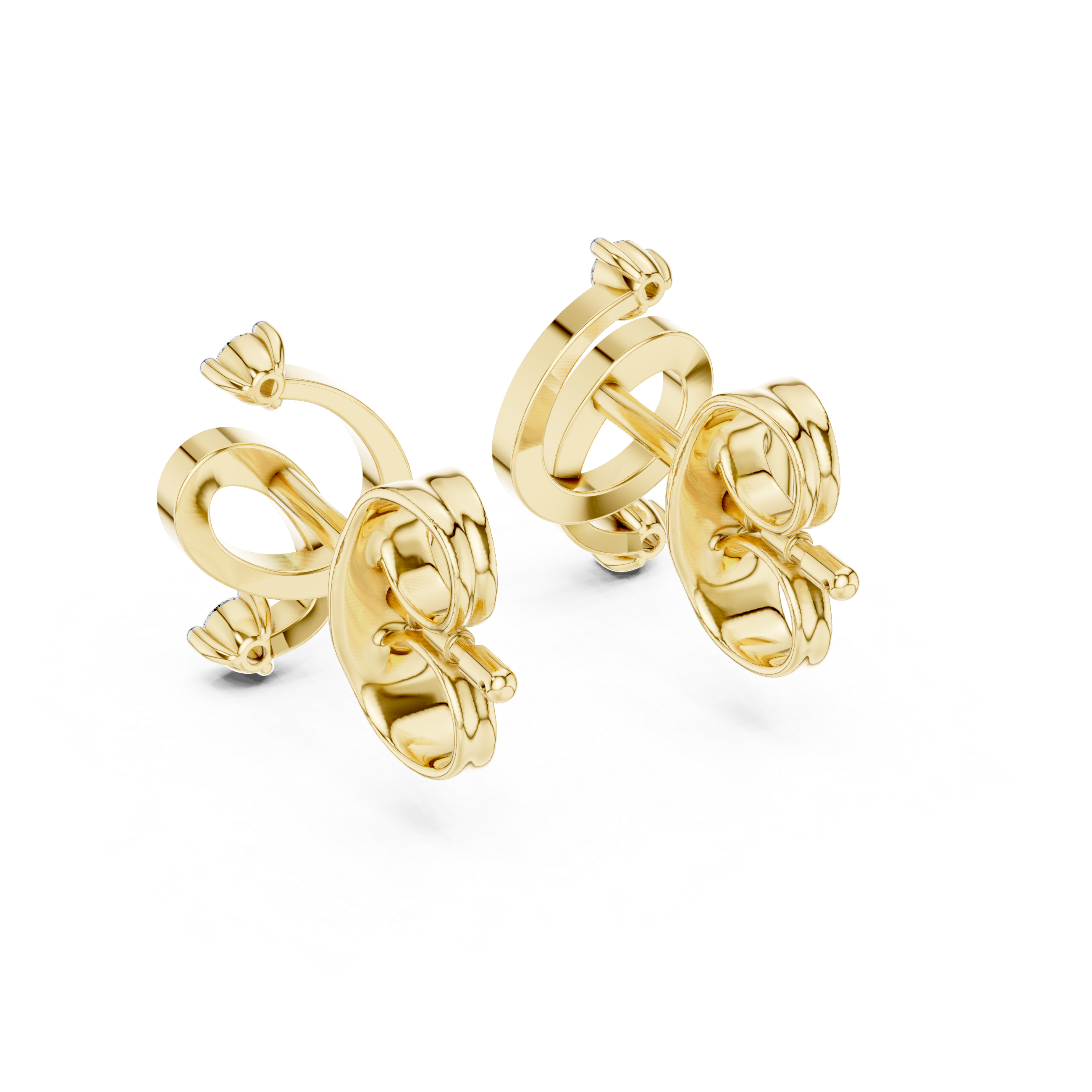 Pristine Lab grown diamond Earrings set