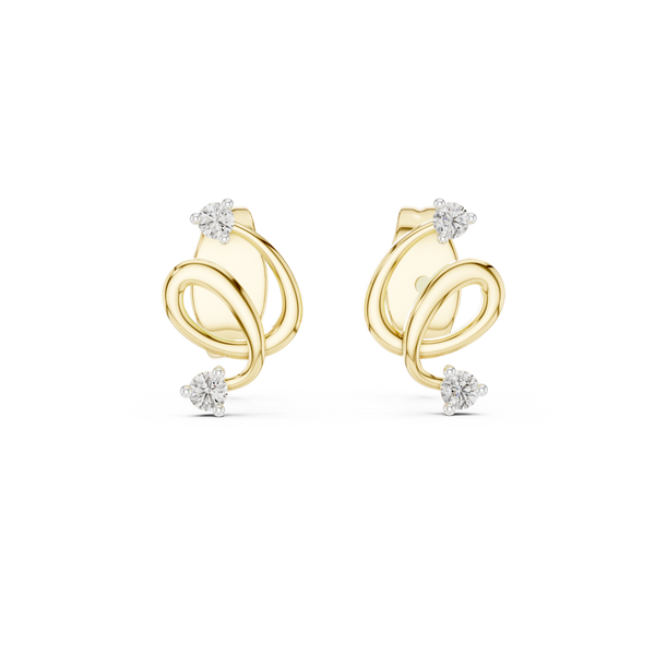 Pristine Lab grown diamond Earrings set