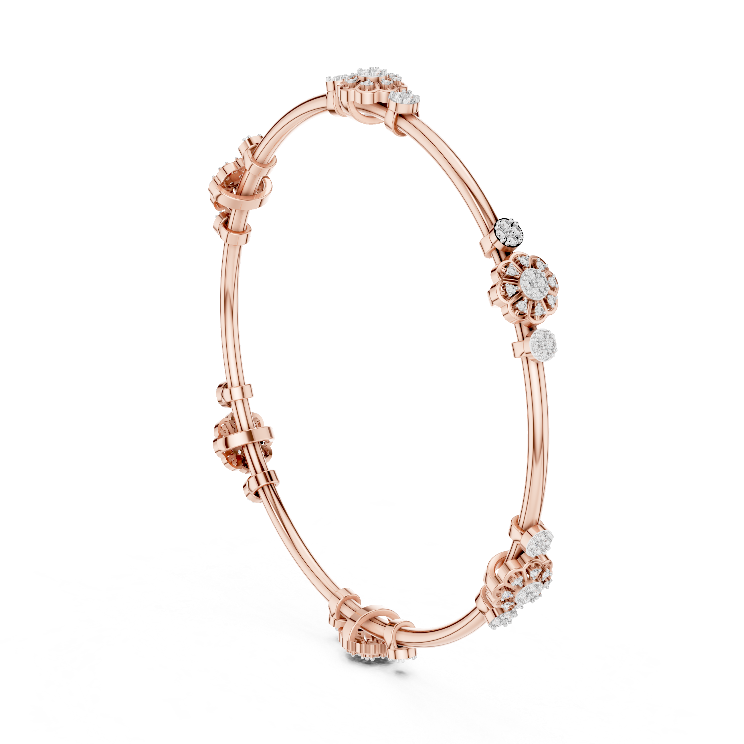 Enchanting allure Lab grown diamond Bracelet