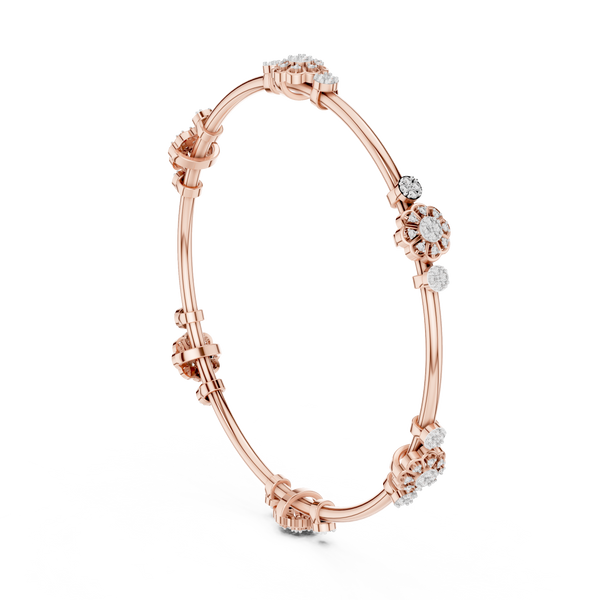 Enchanting allure Lab grown diamond Bracelet