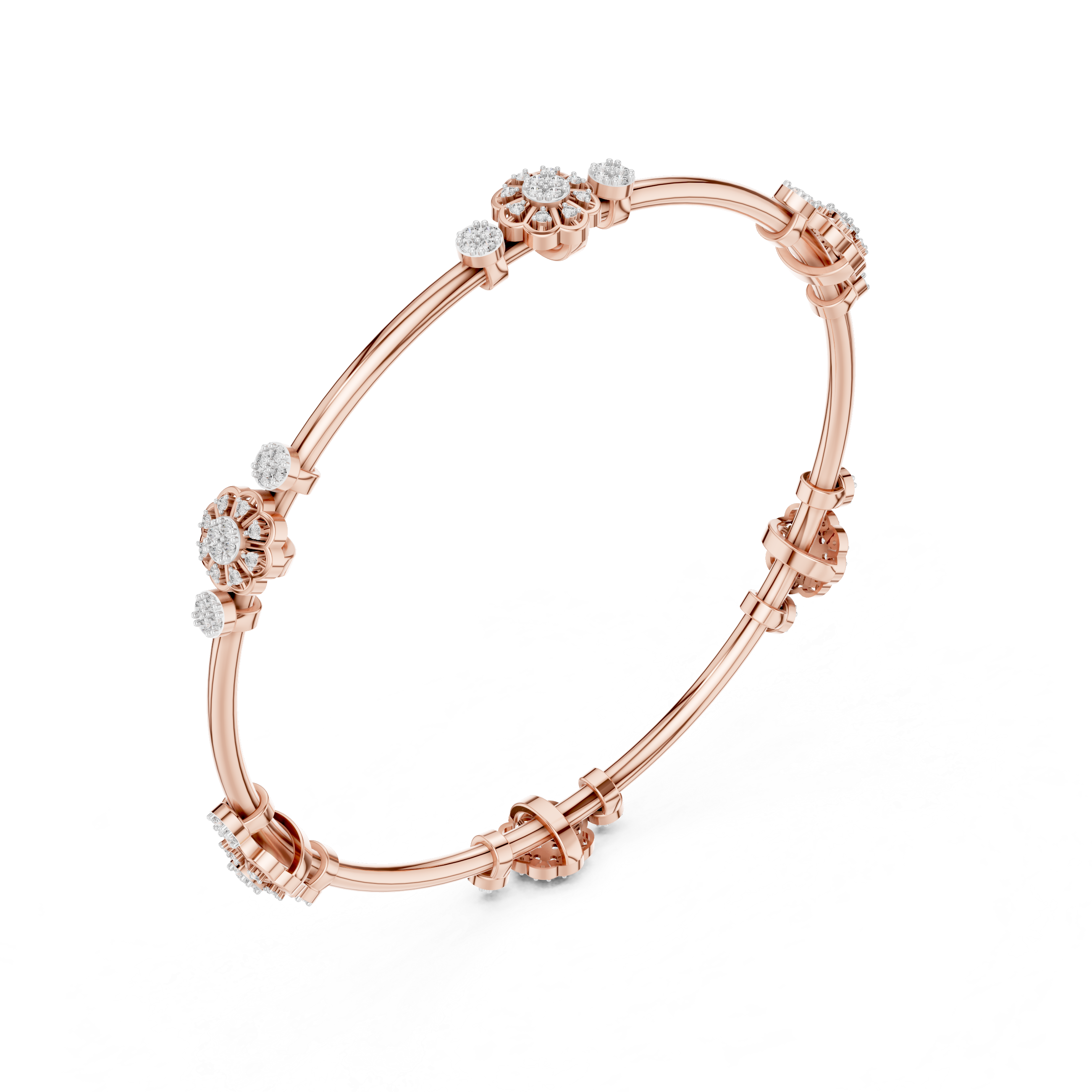 Enchanting allure Lab grown diamond Bracelet
