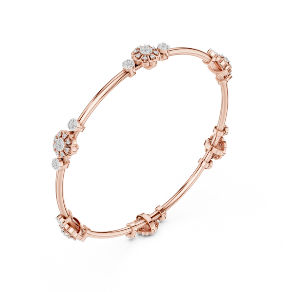 Enchanting allure Lab grown diamond Bracelet