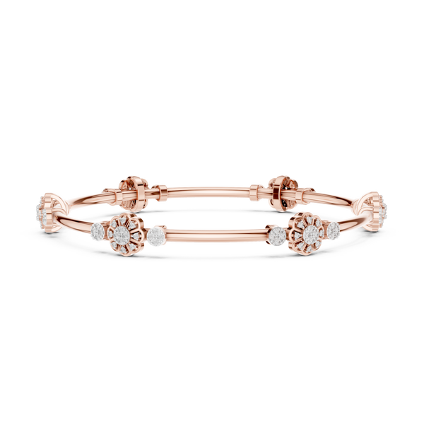 Enchanting allure Lab grown diamond Bracelet