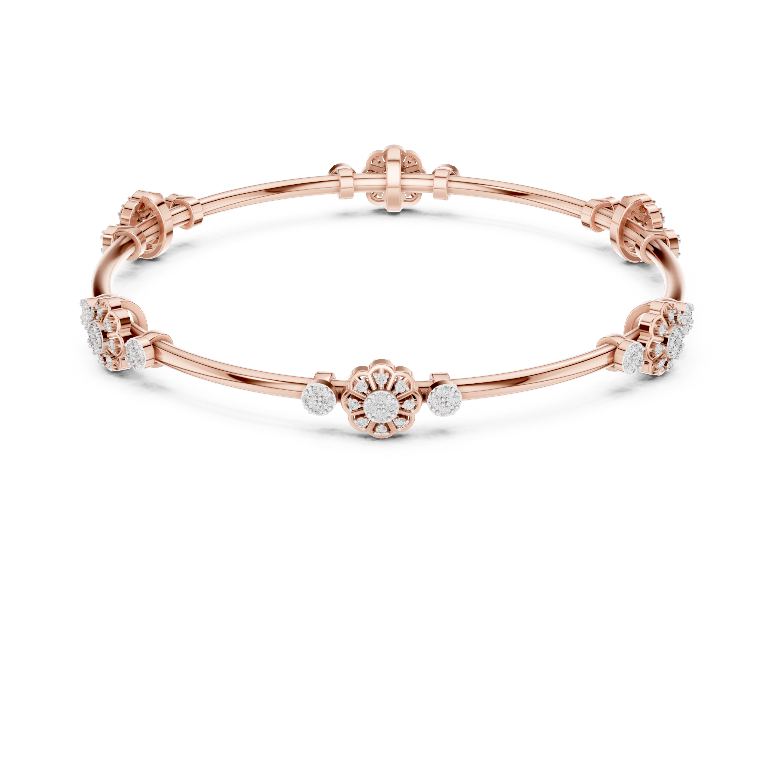 Enchanting allure Lab grown diamond Bracelet