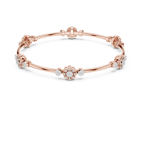 Enchanting allure Lab grown diamond Bracelet