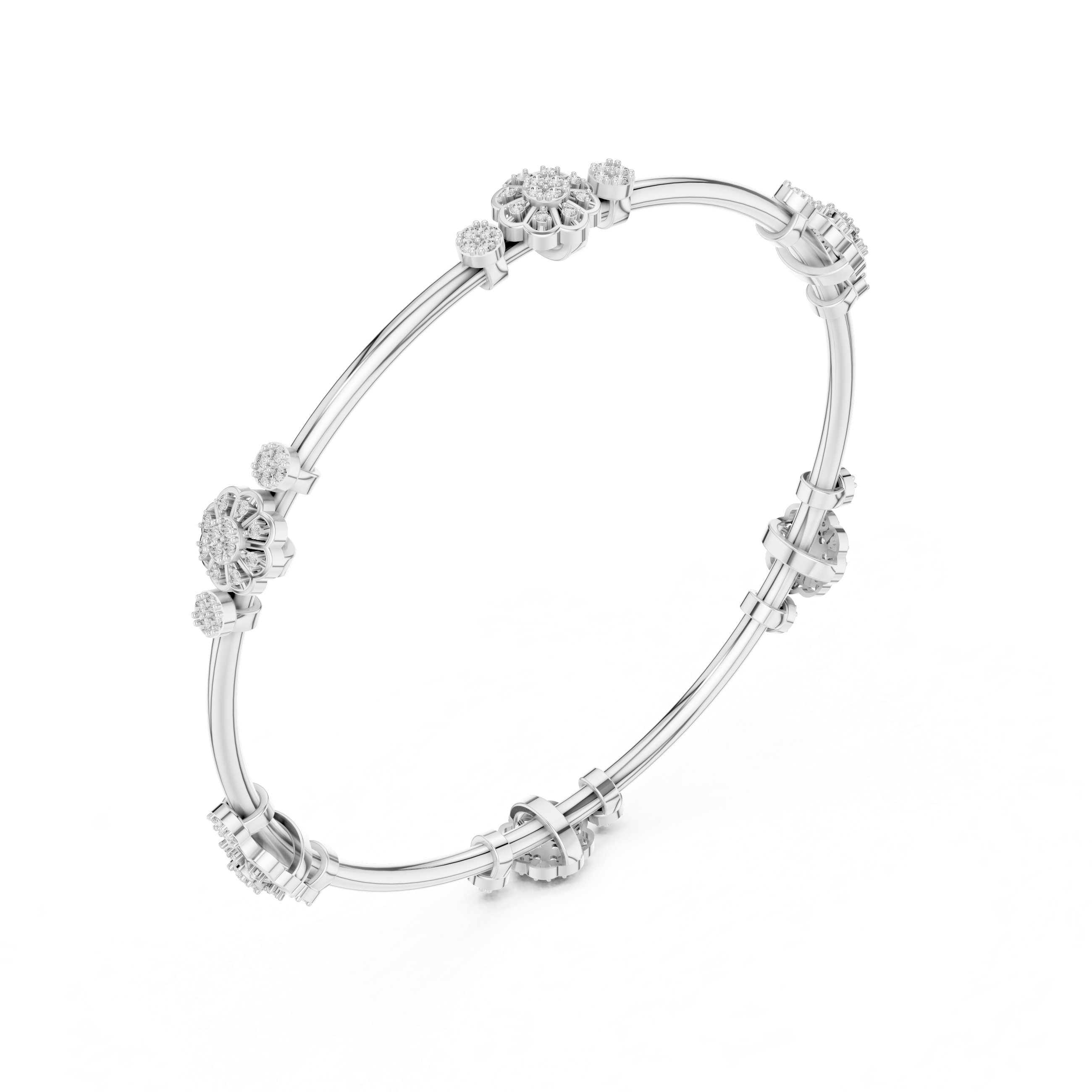Enchanting allure Lab grown diamond Bracelet