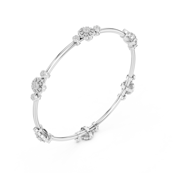 Enchanting allure Lab grown diamond Bracelet