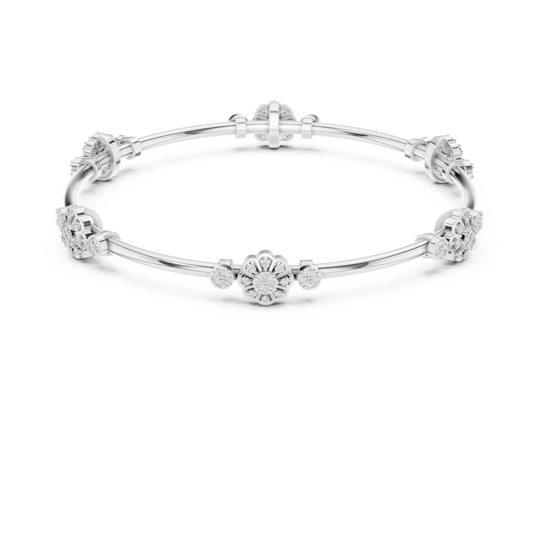 Enchanting allure Lab grown diamond Bracelet