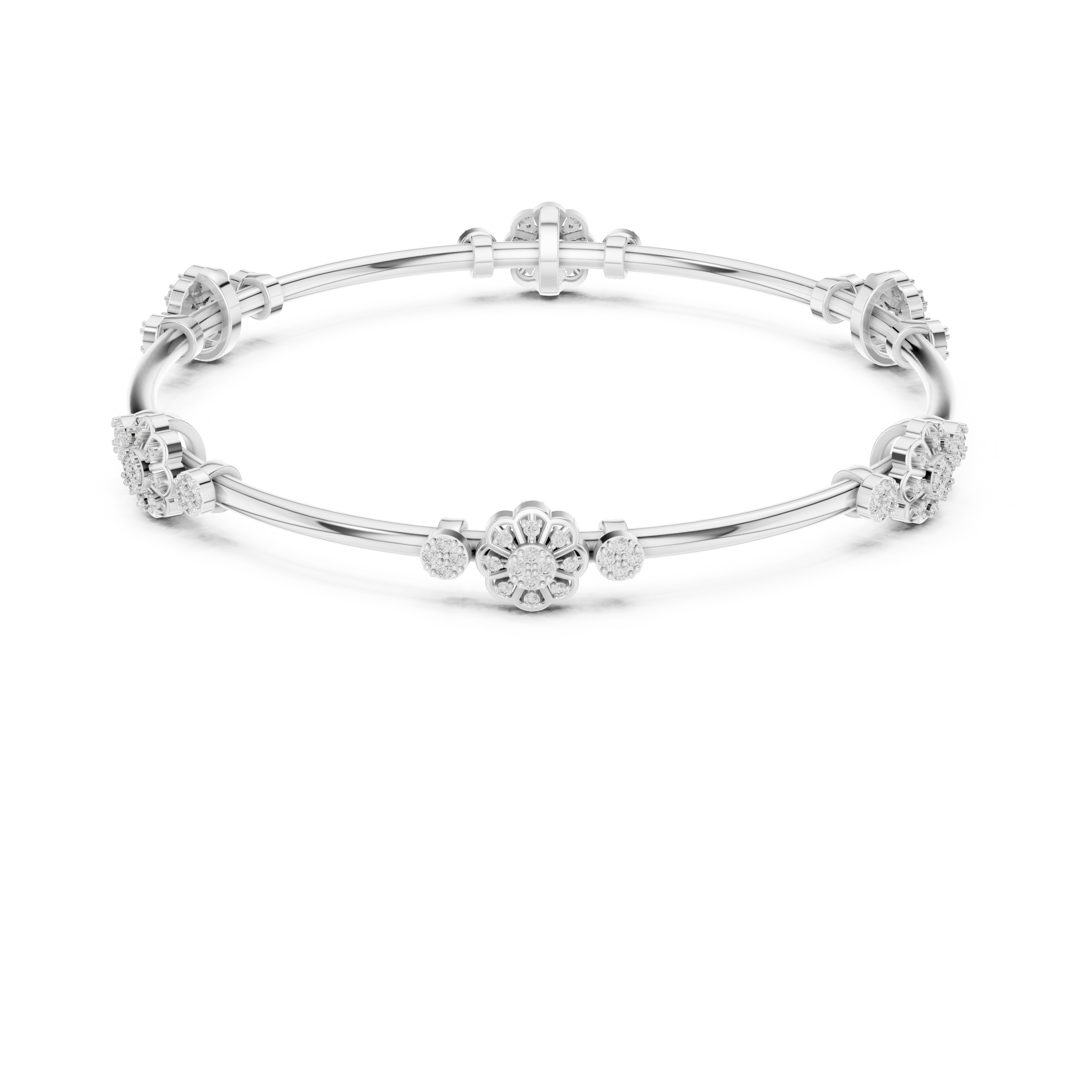 Enchanting allure Lab grown diamond Bracelet