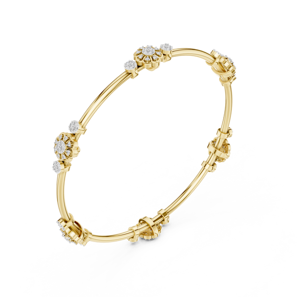Enchanting allure Lab grown diamond Bracelet