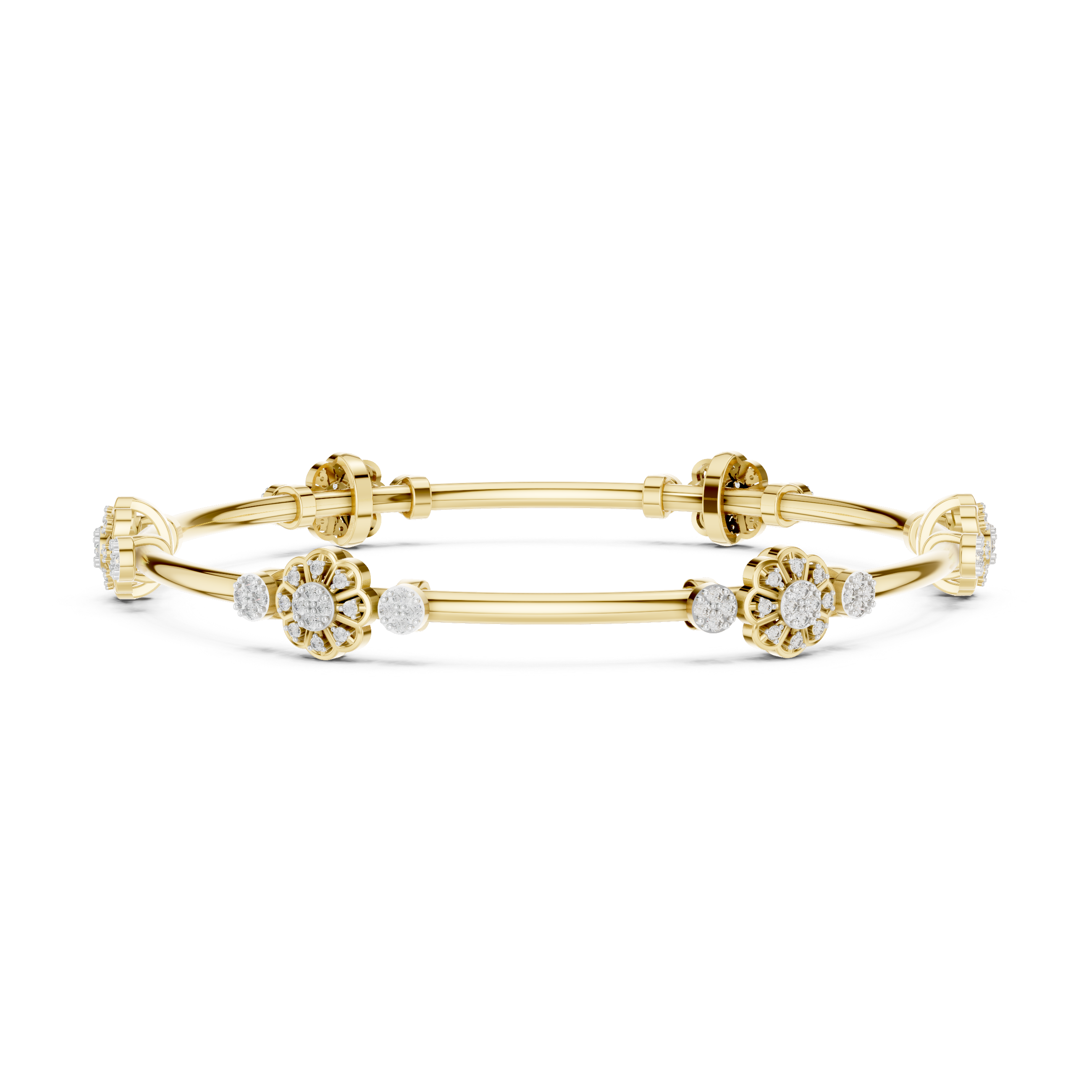 Enchanting allure Lab grown diamond Bracelet