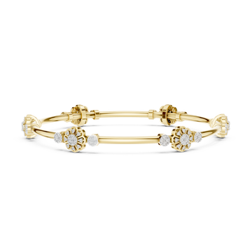Enchanting allure Lab grown diamond Bracelet