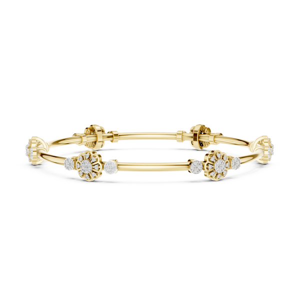 Enchanting allure Lab grown diamond Bracelet