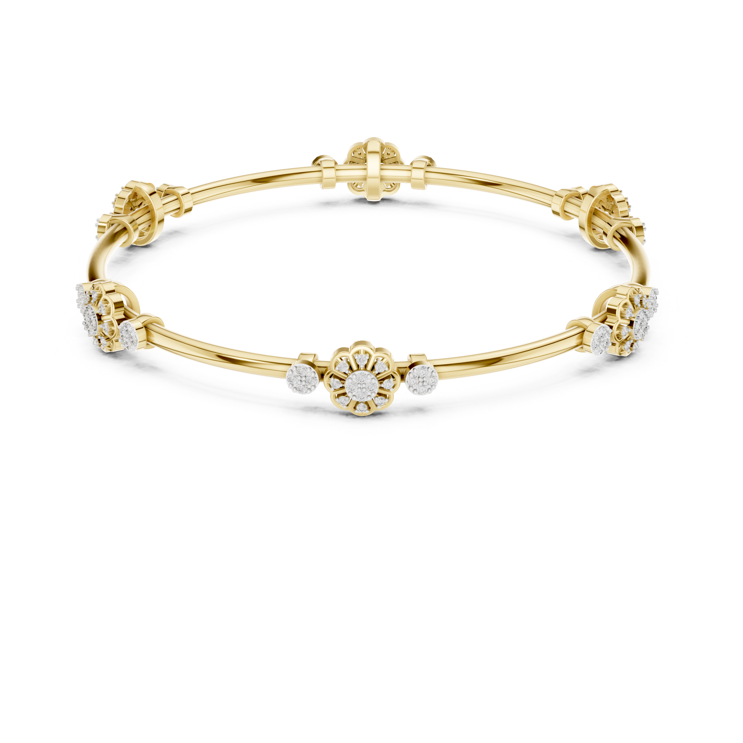 Enchanting allure Lab grown diamond Bracelet