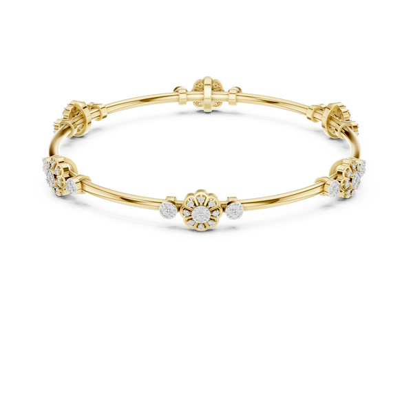 Enchanting allure Lab grown diamond Bracelet