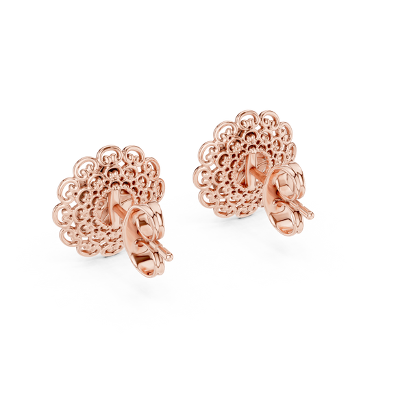 Whimsical Lab grown diamond Earrings pair