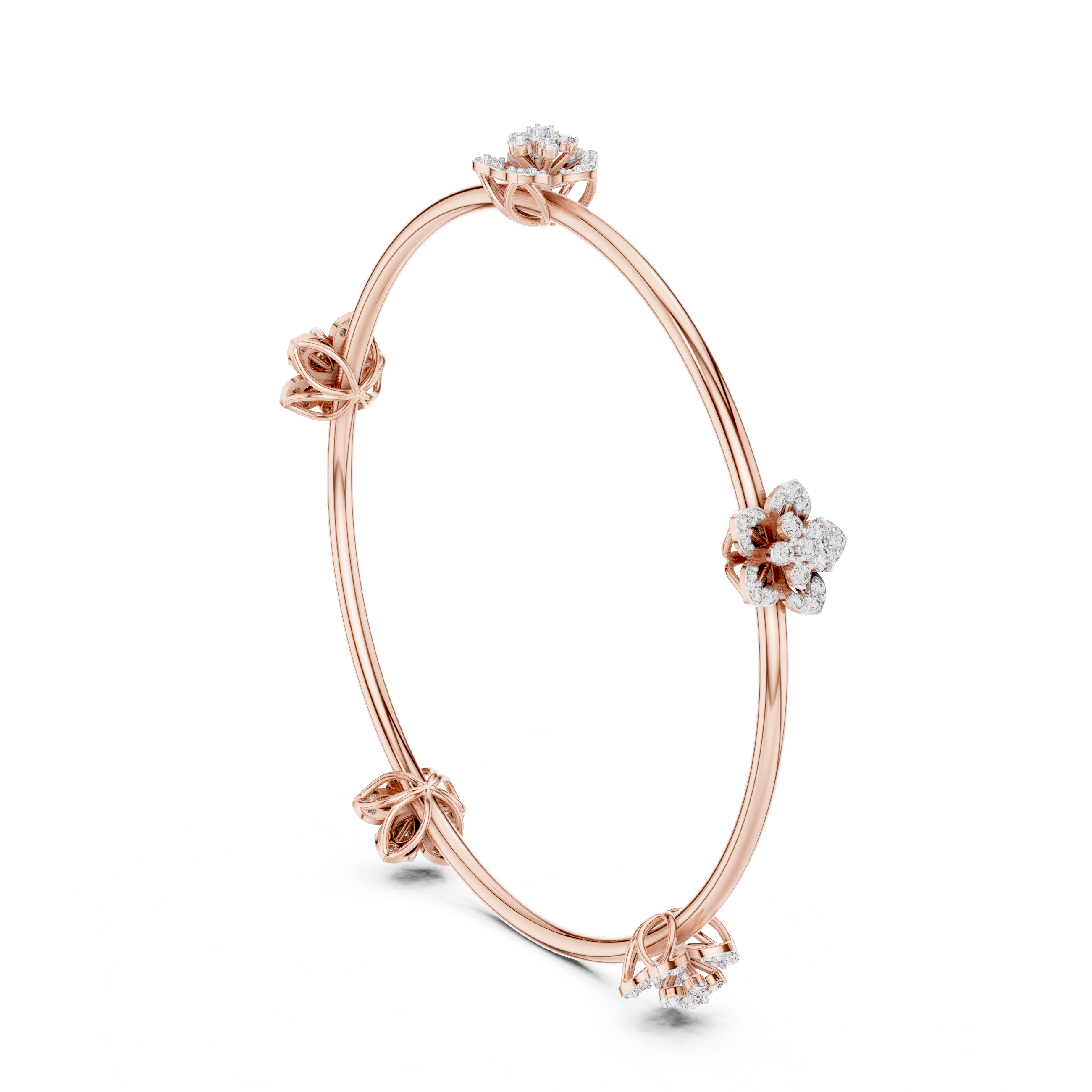 Captivating charm Lab grown diamond Bracelet