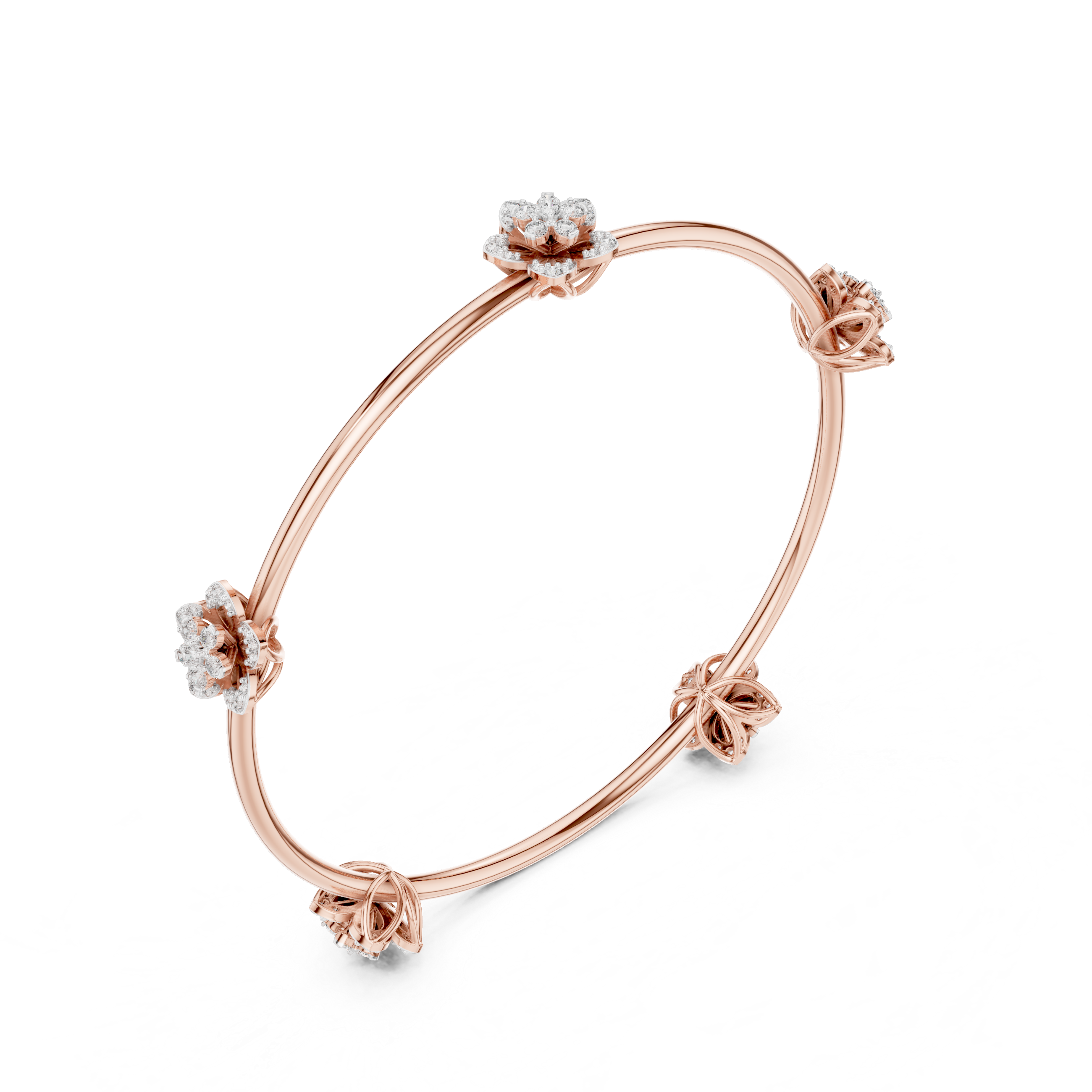 Captivating charm Lab grown diamond Bracelet