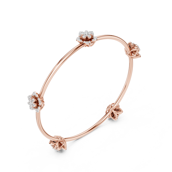 Captivating charm Lab grown diamond Bracelet