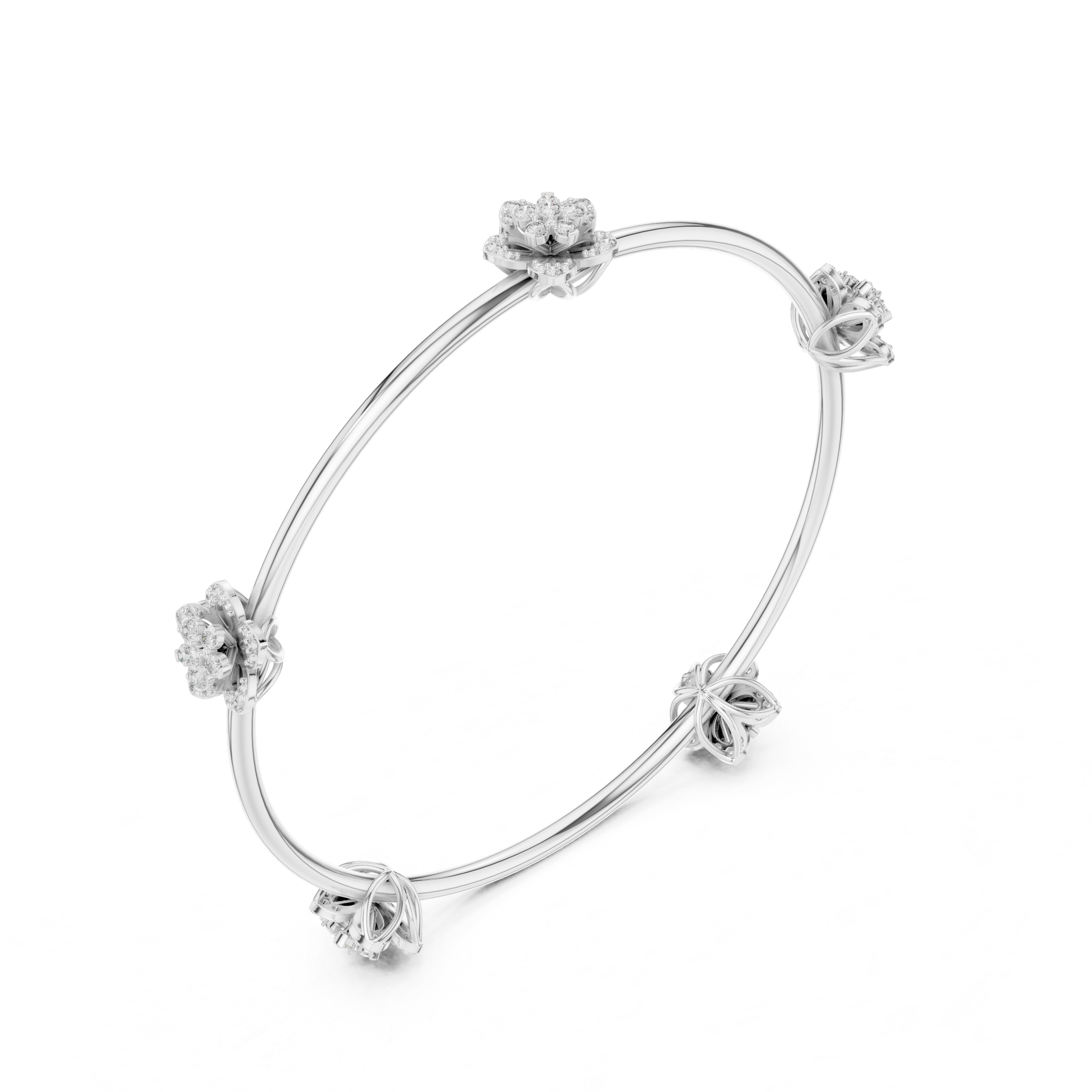 Captivating charm Lab grown diamond Bracelet