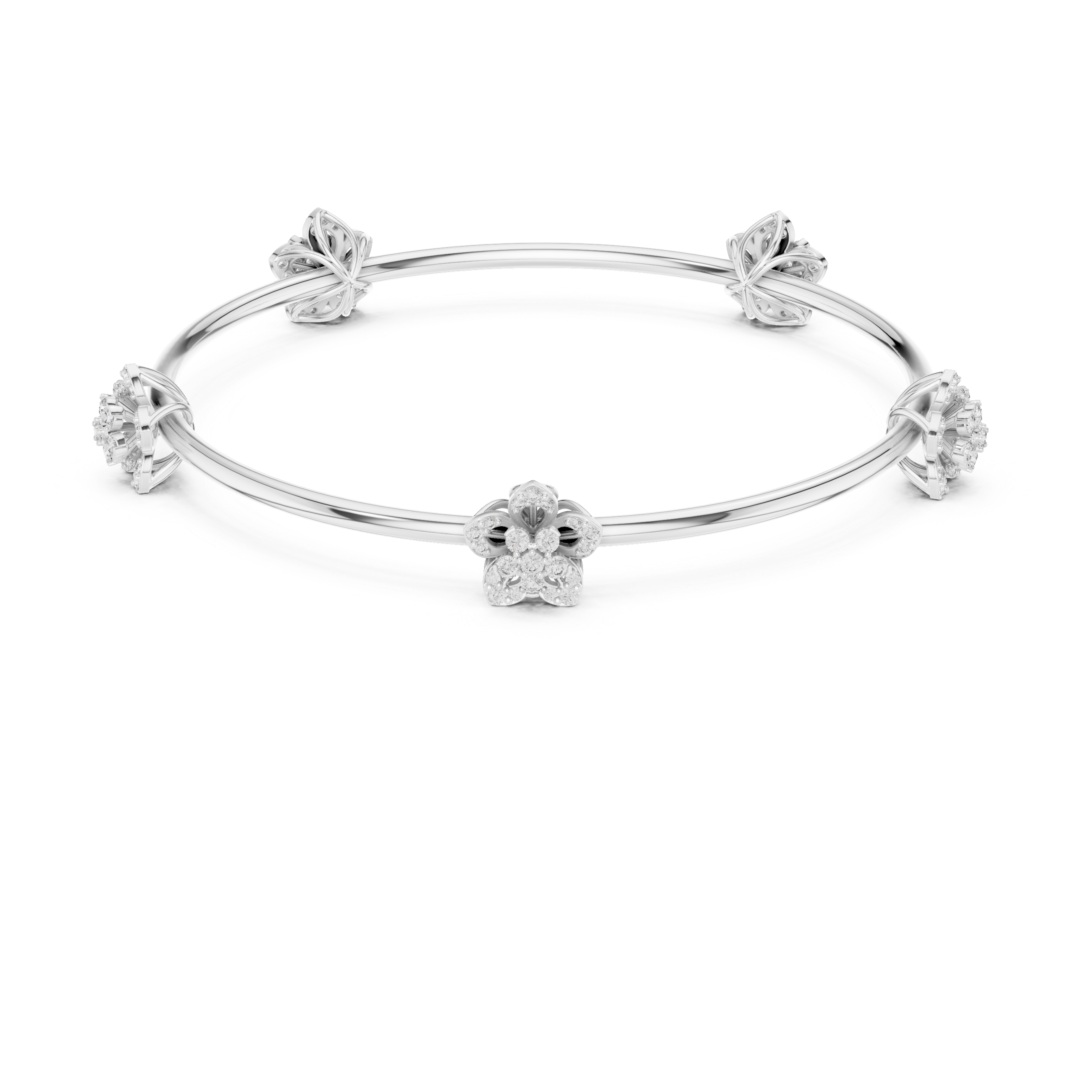 Captivating charm Lab grown diamond Bracelet