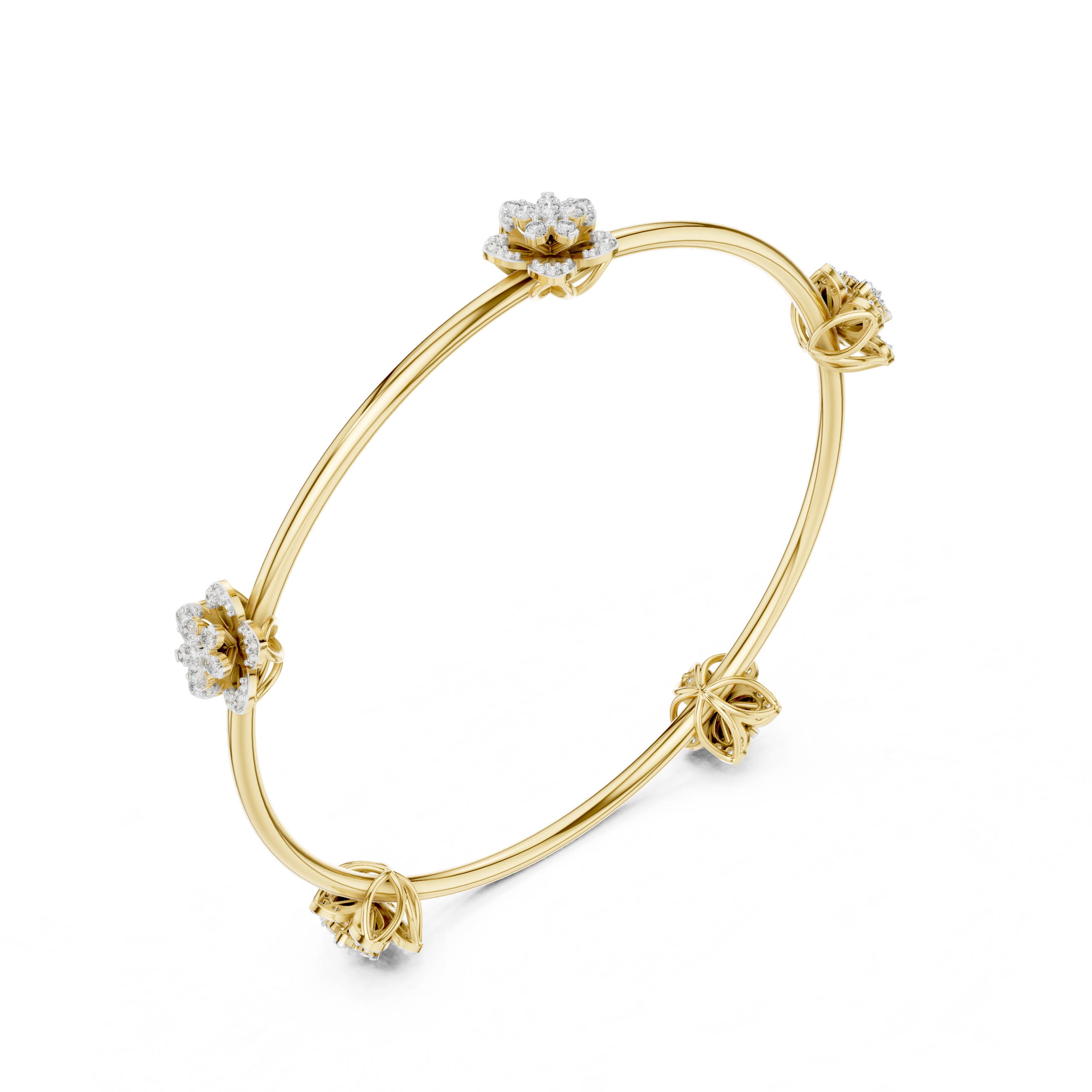 Captivating charm Lab grown diamond Bracelet