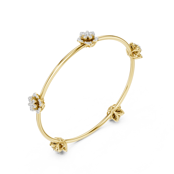 Captivating charm Lab grown diamond Bracelet