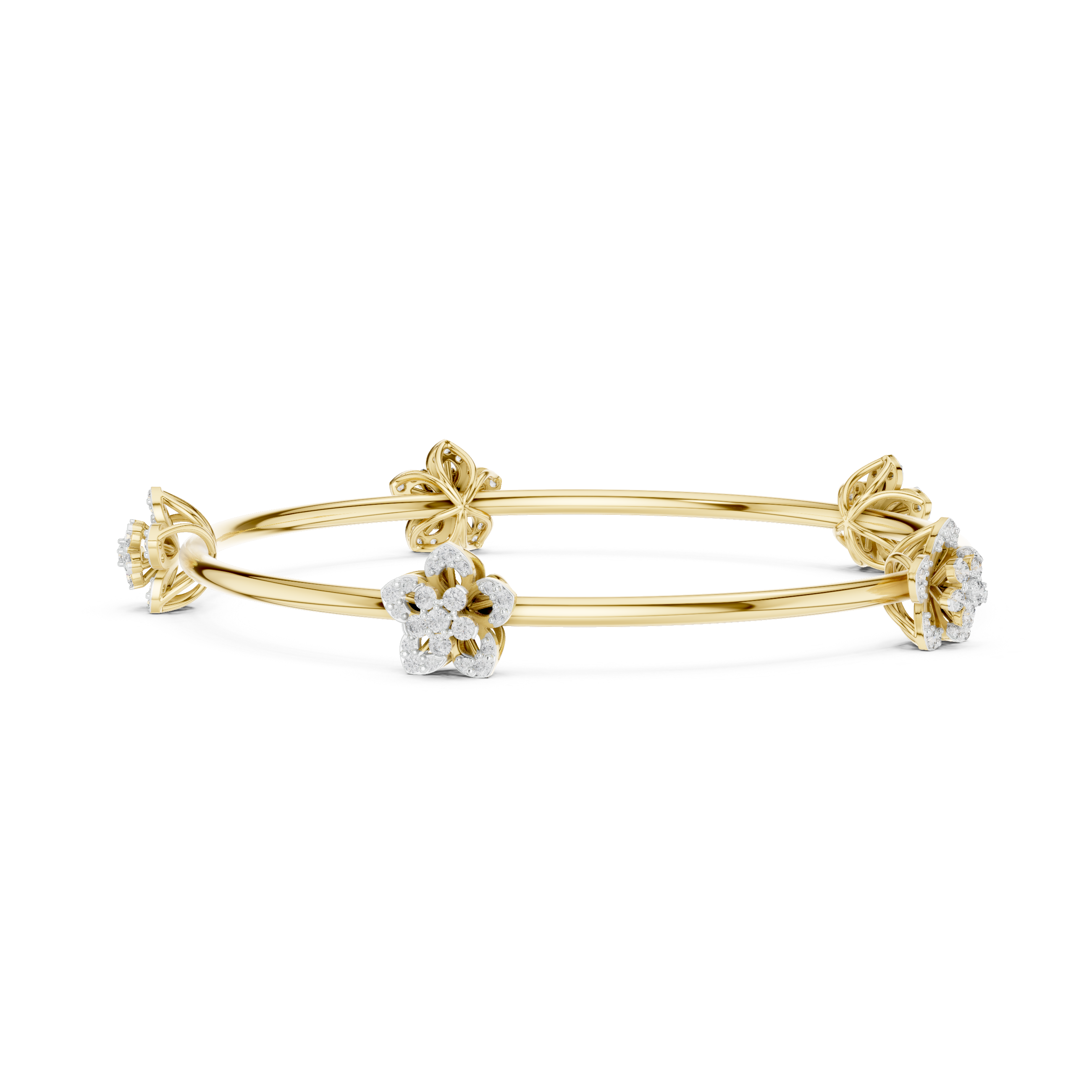 Captivating charm Lab grown diamond Bracelet