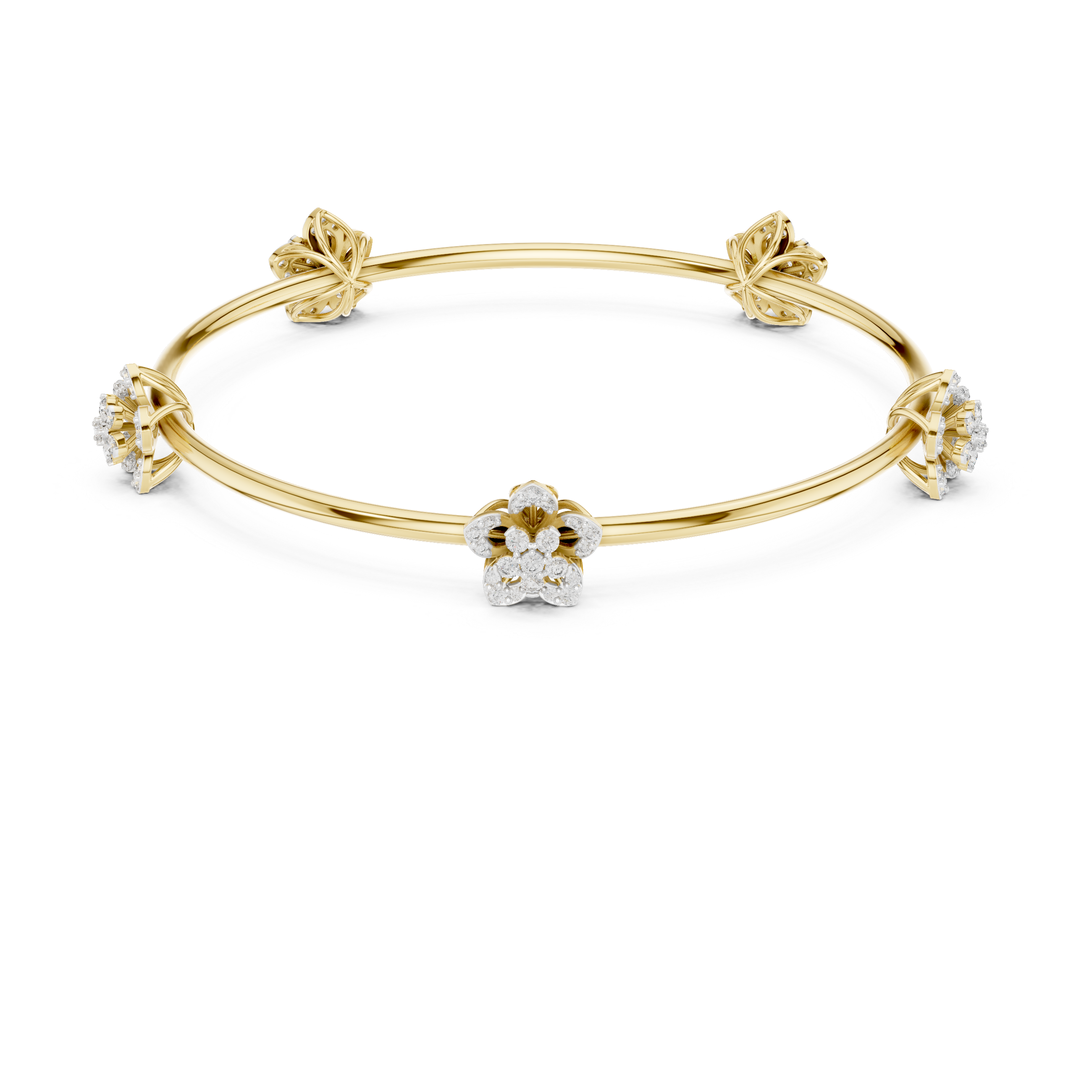 Captivating charm Lab grown diamond Bracelet