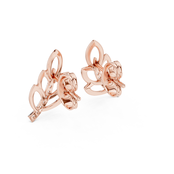 Vivid Lab grown diamond Earrings design