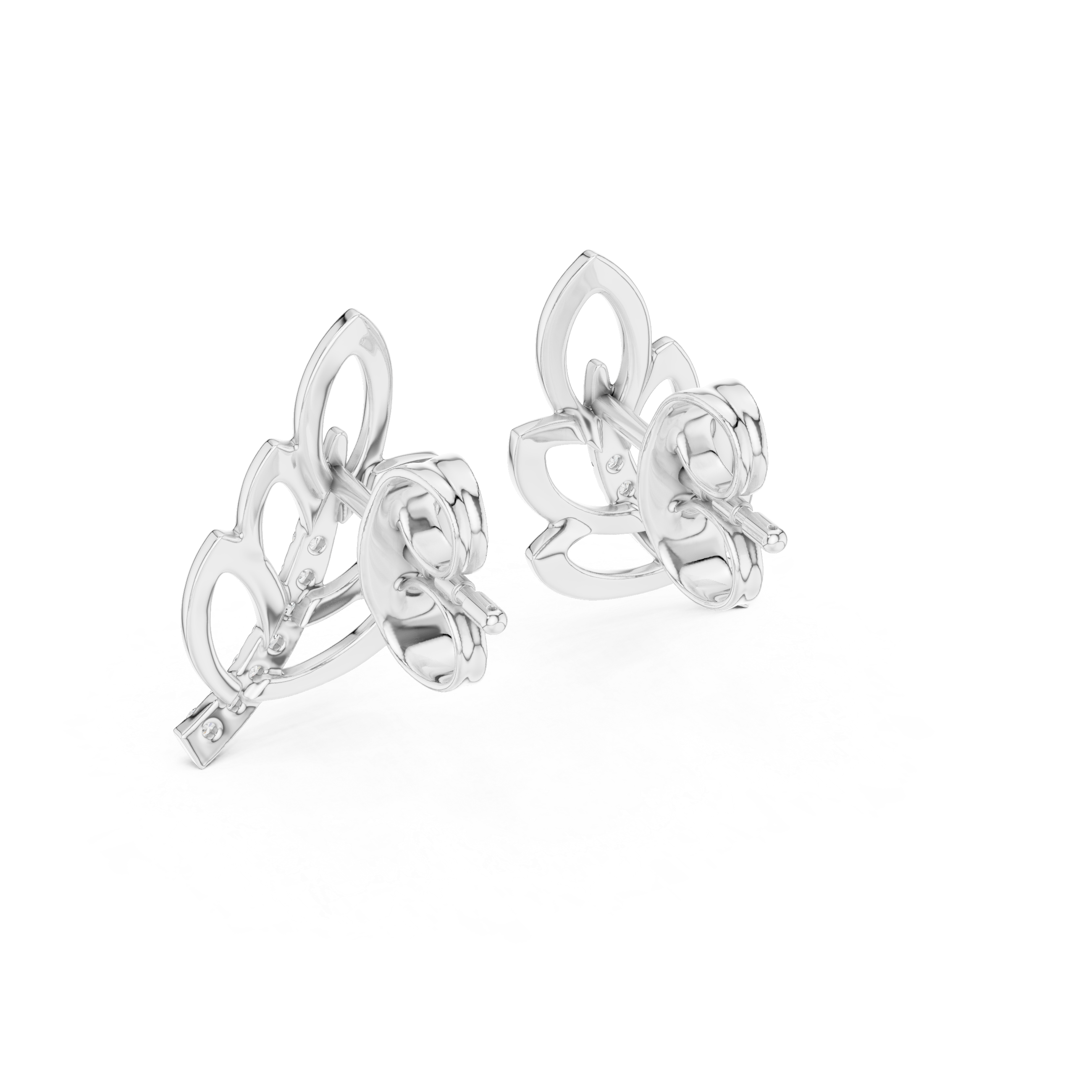 Vivid Lab grown diamond Earrings design