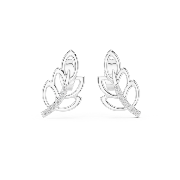 Vivid Lab grown diamond Earrings design