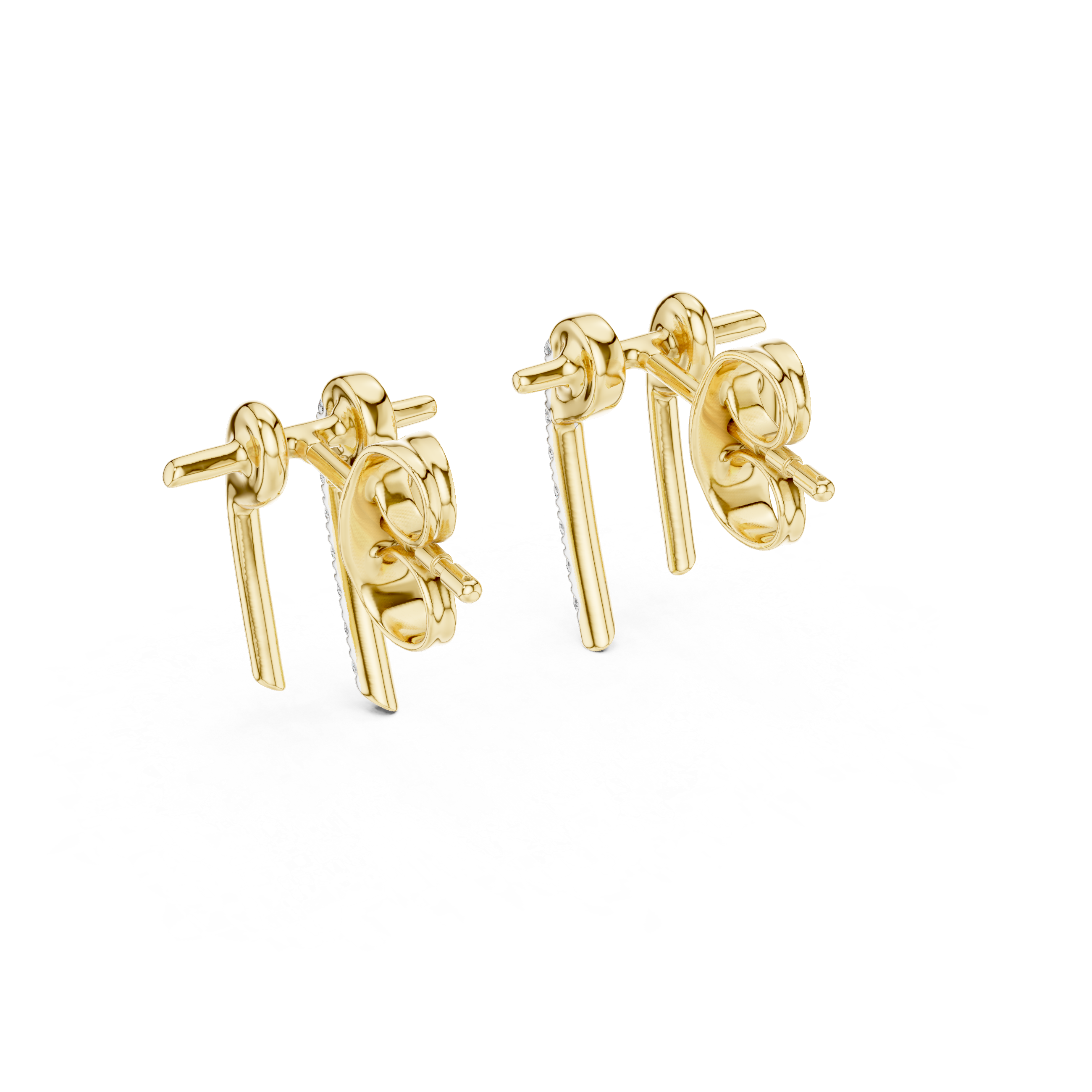 Gleaming Lab grown diamond Earrings set