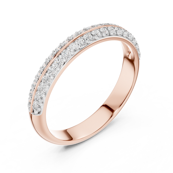 Extraordinary Lab grown diamond Rings band