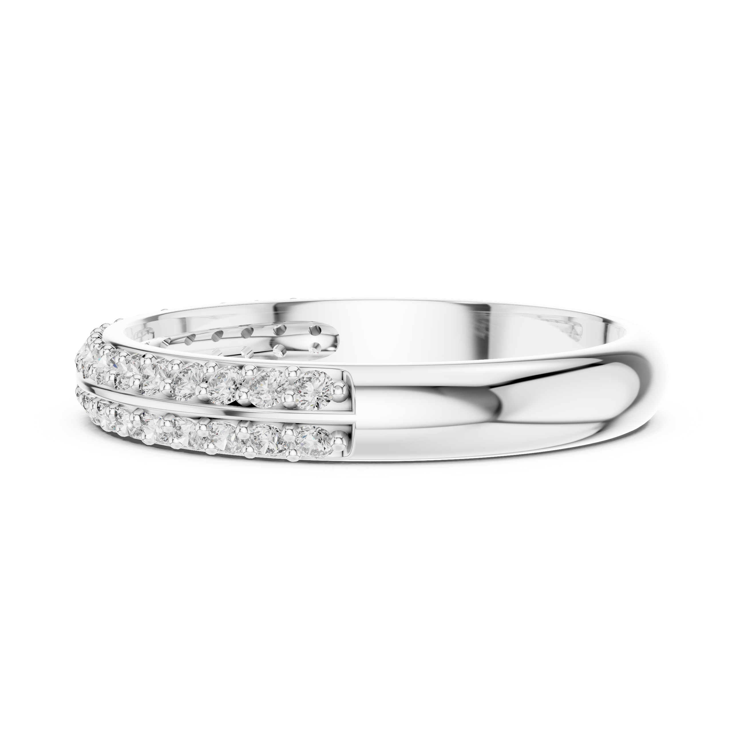 Extraordinary Lab grown diamond Rings band