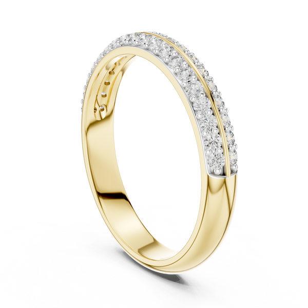 Extraordinary Lab grown diamond Rings band