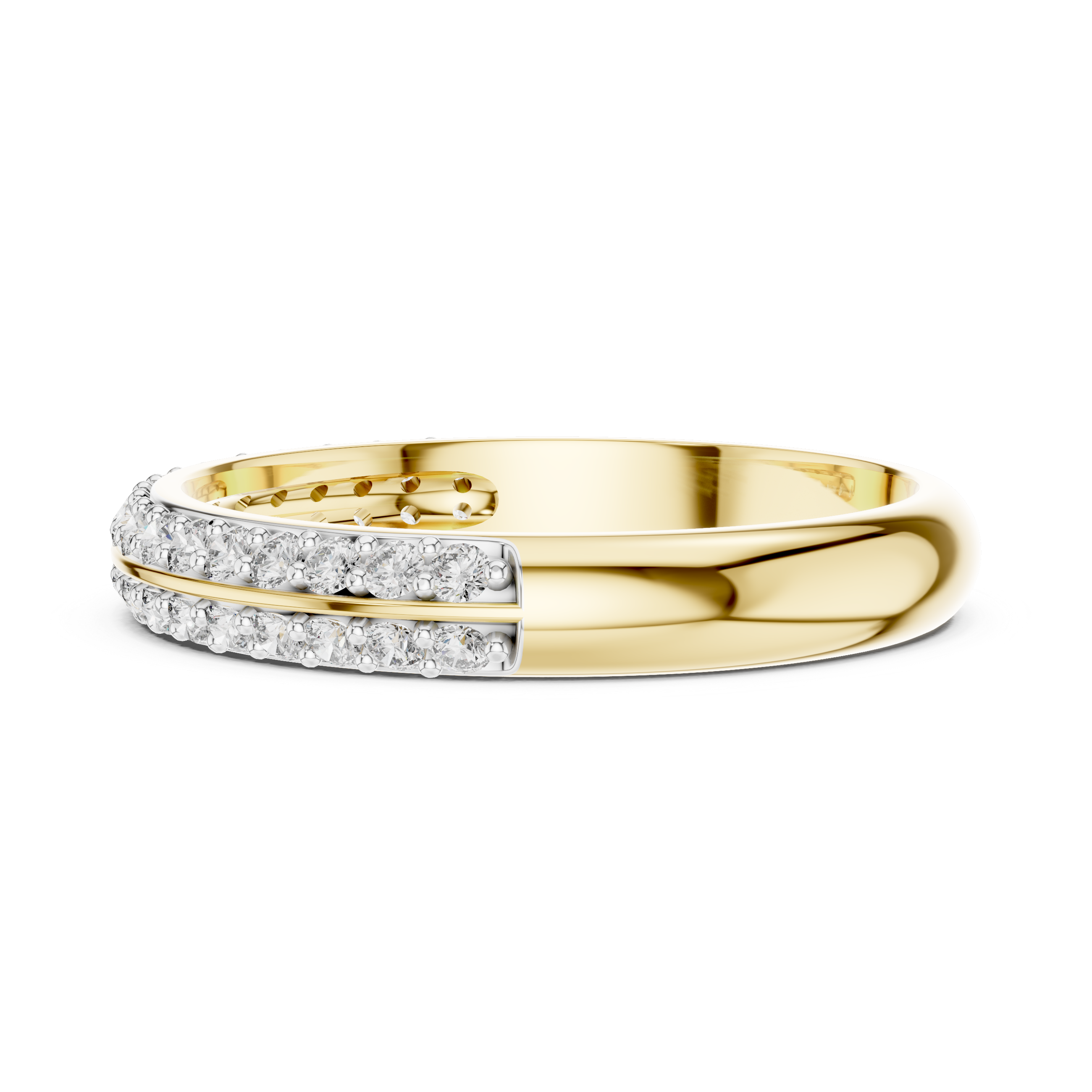 Extraordinary Lab grown diamond Rings band