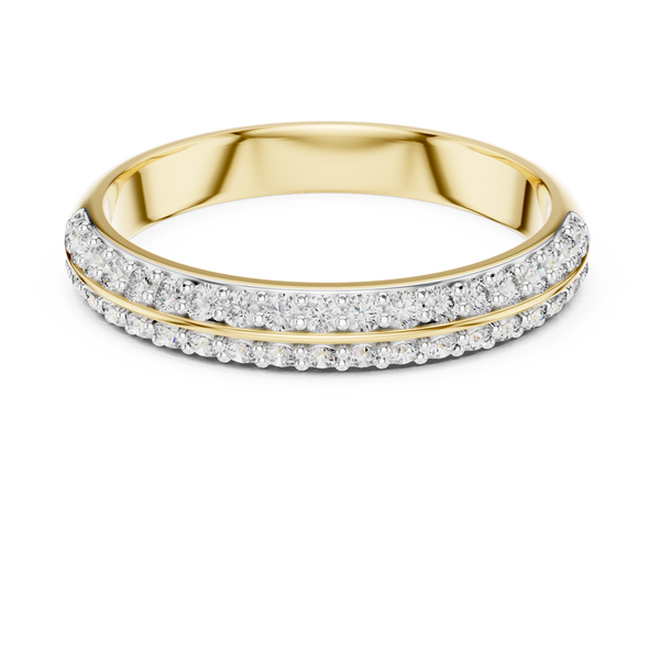 Extraordinary Lab grown diamond Rings band