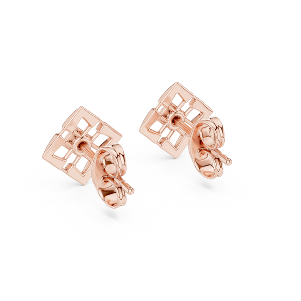 Lush Lab grown diamond Earrings motif
