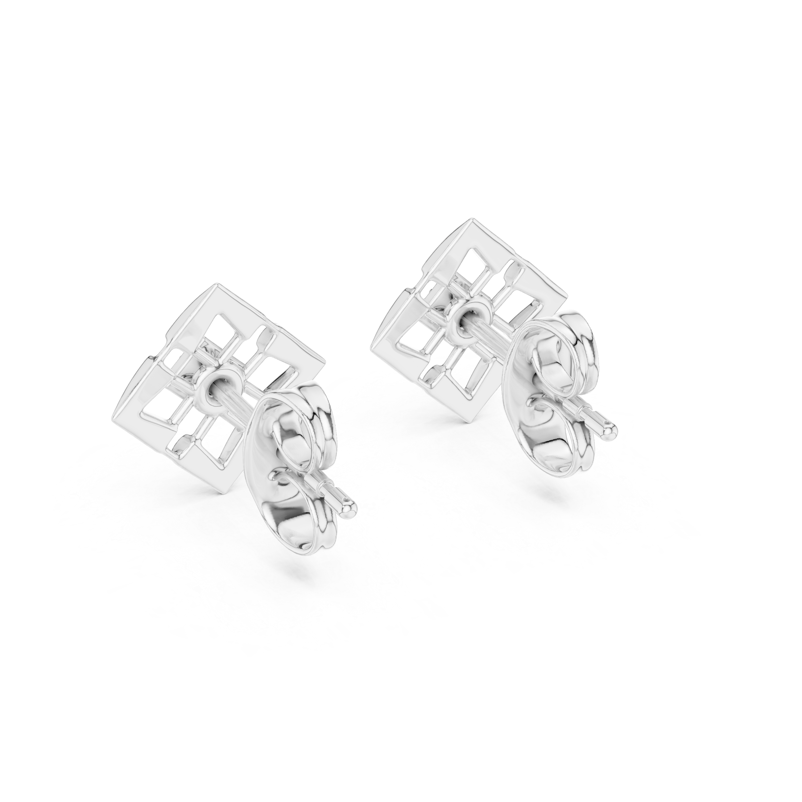 Lush Lab grown diamond Earrings motif